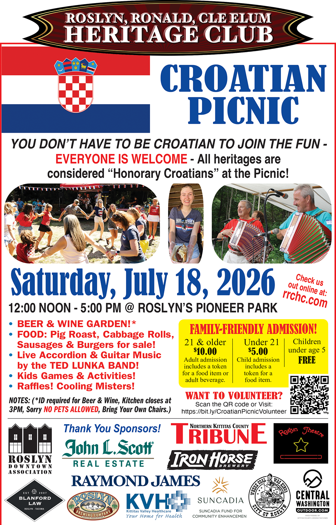 Croatian picnic 2024 promo